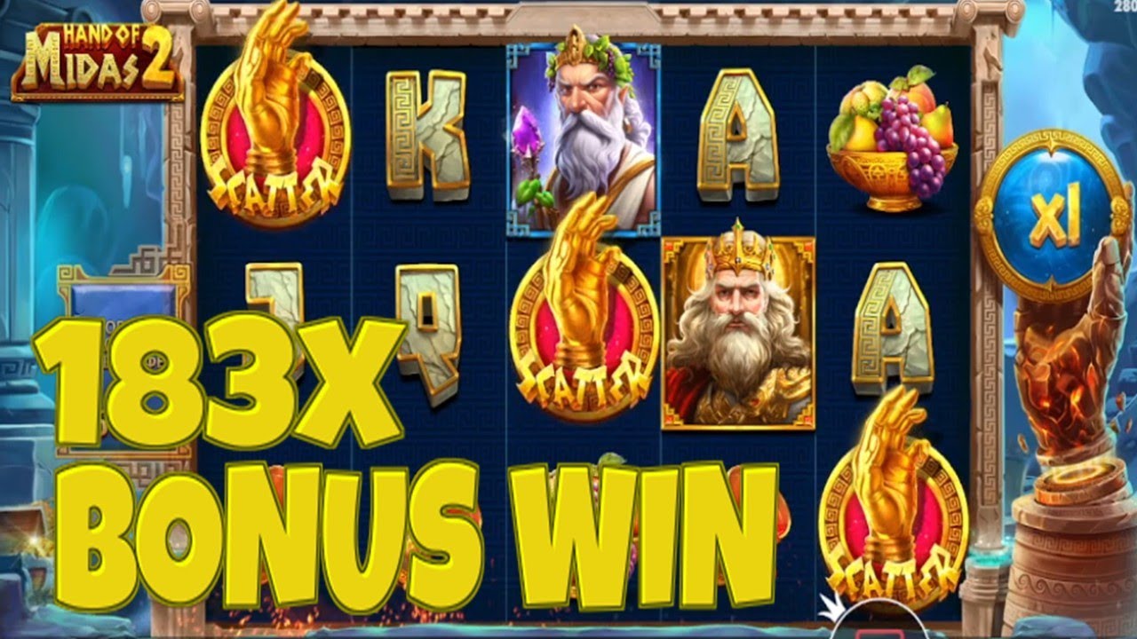 Hand of Midas II - 183x - Bonus Win - YouTube