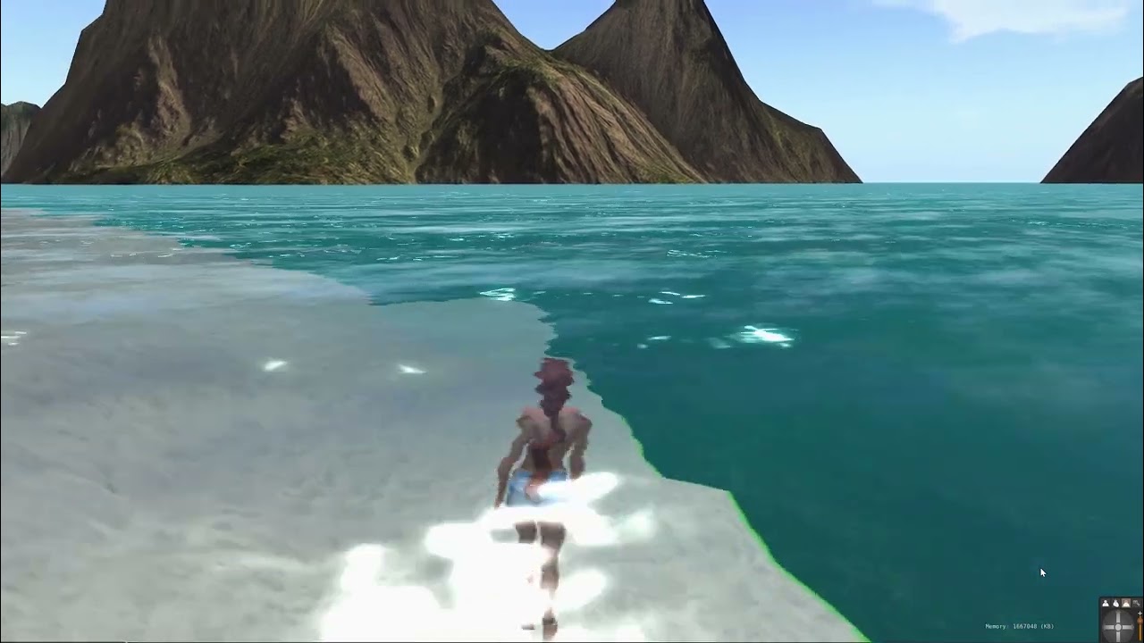 Second Life - Underwater Terraforming Land - Part 1