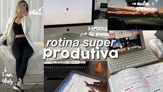 ROTINA SUPER PRODUTIVA | uma semana de provas bem realista 💁🏼‍♀️