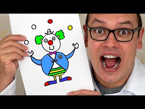 Produção Desenha: Palhaço | #papaiproducao