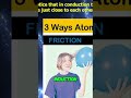 Static Electricity Explained: Conduction, Induction, Friction #shorts