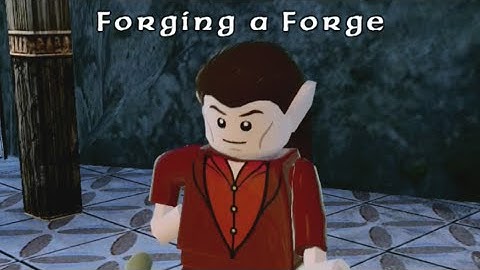 LEGO The Hobbit - Forging a Forge Mithril Brick Side Mission #20 Dolguldur