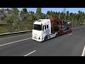 Разгон з грузом Volvo FH6 780 лс. на спорт сликах Euro Truck Simulator 2