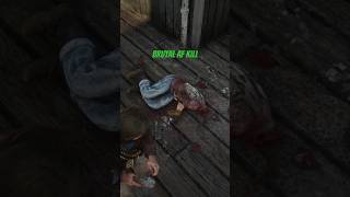 Brutal af kill #kill #rdr2 #brutal #kills #fyp #shorts #rdr #trending  #reddeadredemtion2