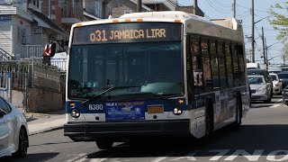 MTA NYCT Bus: 2015 NovaBus LFS #8380 on the Q31