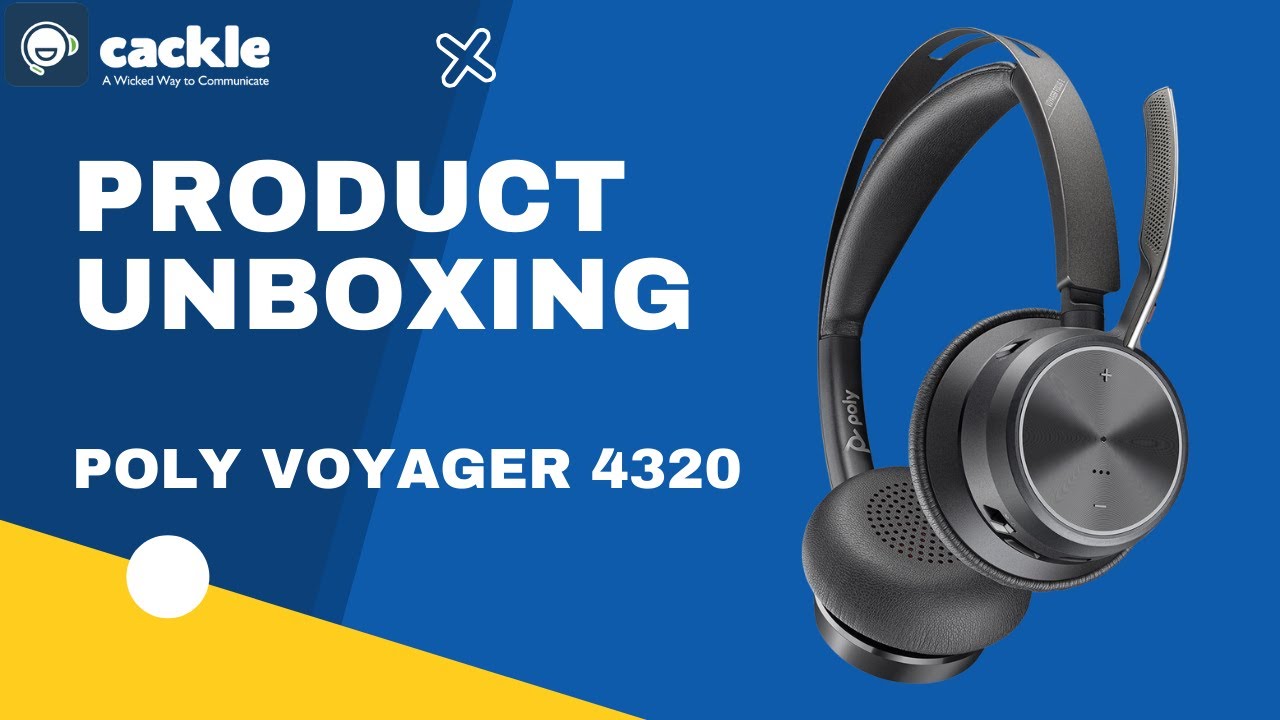 Poly Voyager 4320 UC Unboxing - YouTube