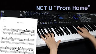 "NCT U - From Home" Piano Cover/Sheet Music видео