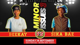 Beekay Vs Sika Bae (Full Dance Battle) The G.o.d Battle League