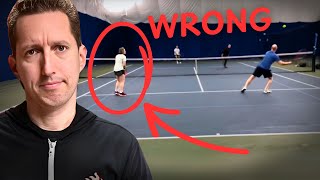 The WORST doubles mistake you can make - Tennis Strategy Lesson