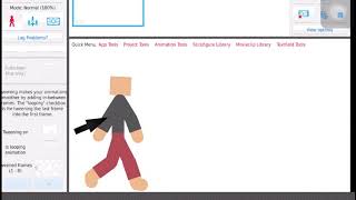 Walk Pose|StickNodes