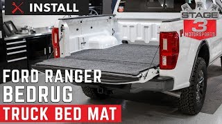 2019-2020 Ranger BedRug XLT Truck Bed Mat (5 Ft. Bed) Install