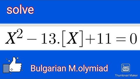 amazing floor function equation of Bulgarian Mathematical olympiad 2008
