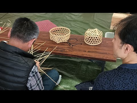 六ツ目編み盛り籠〜立ち上げ時の編み方とコツ】 #六ツ目編み盛り籠
