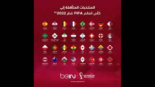 المنتخبات المتأهلة 🚨 كأس العالم FIFA قطر 2022™#ر022 | #كأس_العالم_2022 | #كأس_العالم#Qatar2022 |