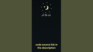 Ramadan Kareem | Ramadan Mubarak | Ramadan Short Video | Ramadan Mubarak 2023 Using HTML & SCSS