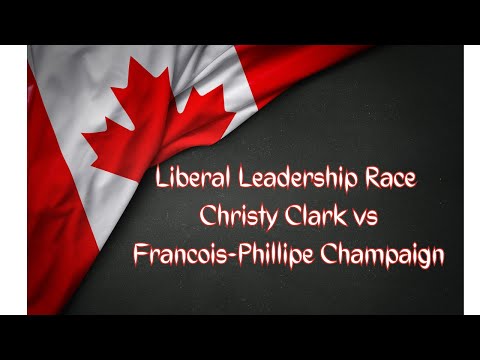 Liberal Leadership Race, Christy Clark vs Francois-Phillipe Champaign