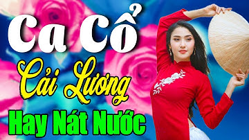 Vừa Nằm Vừa Nghe Ca Cổ Cải Lương Dễ Ngủ - Trích Đoạn Ca Cổ Cải Lương Xưa HAY NÁT NƯỚC🌹Ca Cổ Tân Thời
