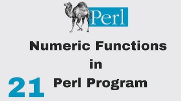 Perl Script Basic Tutorial 21 Numeric Functions