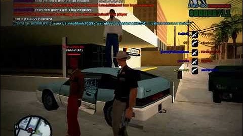 Lsrcr LSPD police officers taking down criminals