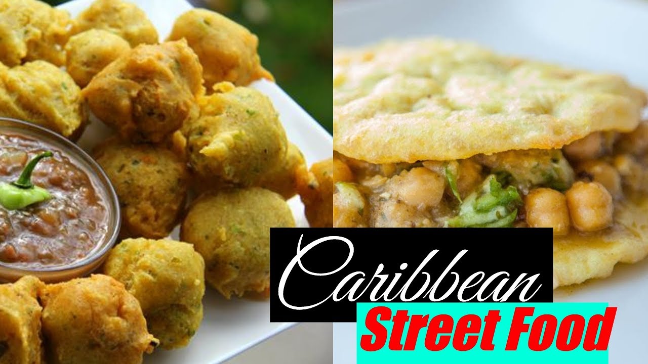 Delicious Caribbean Street Food Food Review l EmonEats YouTube