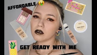 TESTING AFFORDABLE DRUGSTORE MAKEUP| GET READY WITH ME #getreadywithme