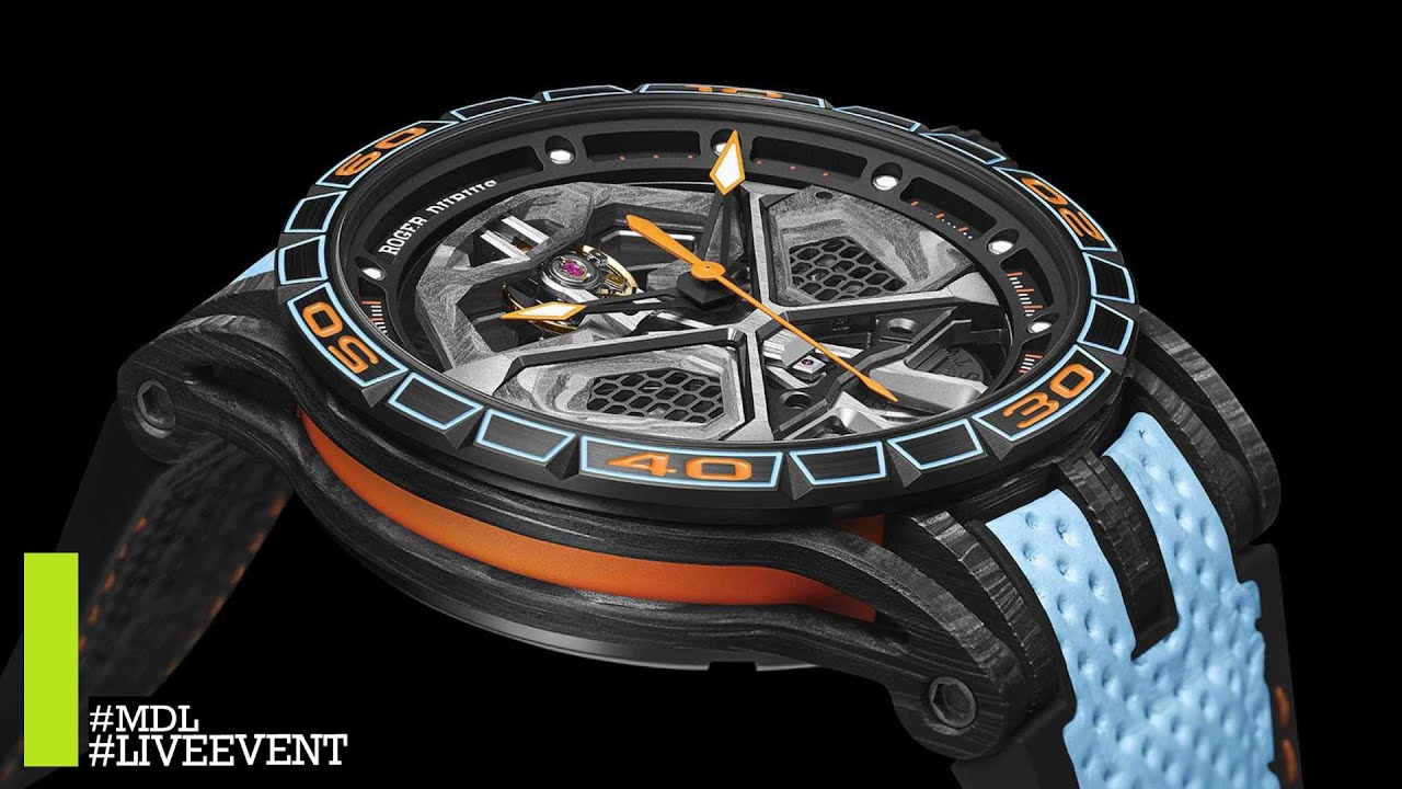 ROGER DUBUIS EXCALIBUR SPIDER HURACÁN STO: QUANDO L'OROLOGIO, SORRIDE ALLA  SUPERCAR! - YouTube