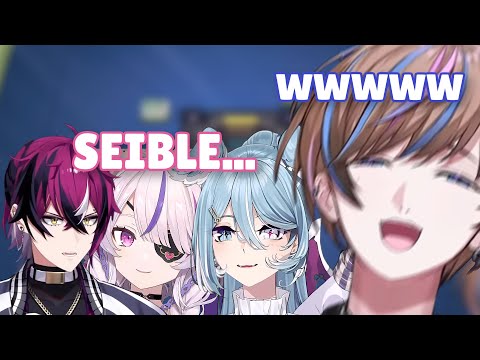 Seible still laughs at this silly joke