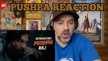 Introducing PUSHPA Raj | Allu Arjun | Pushpa | Rashmika | Fahadh Faasil | DSP | Sukumar | REACTION