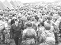 Eisenhower visits 101st airborne