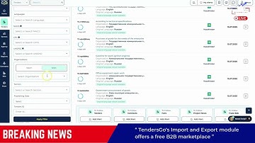 How to Use TendersGo – The World’s #1 Tender Search Engine for Global Opportunities