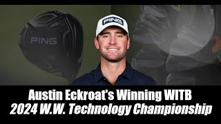 Austin Eckroats Winning Witb 2024 World Wide Technology Championship