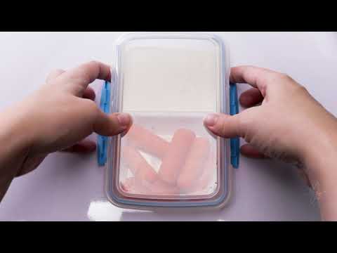Sistema Small Split To Go Divided Snack Container - 2 Section