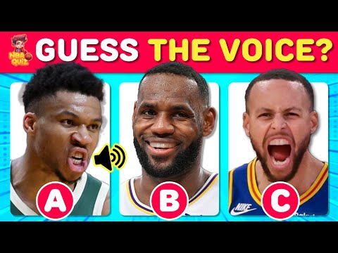 Guess The NBA Player By Voice and His Hair - NBA Quiz Box 2023