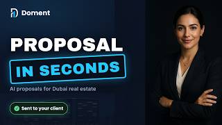 Build a Client-Ready Property Proposal in Seconds | Doment AI for Dubai Real Estate screenshot 5