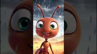 A thirsty ant was wandering in the desert. story  3D animation short #viralshorts