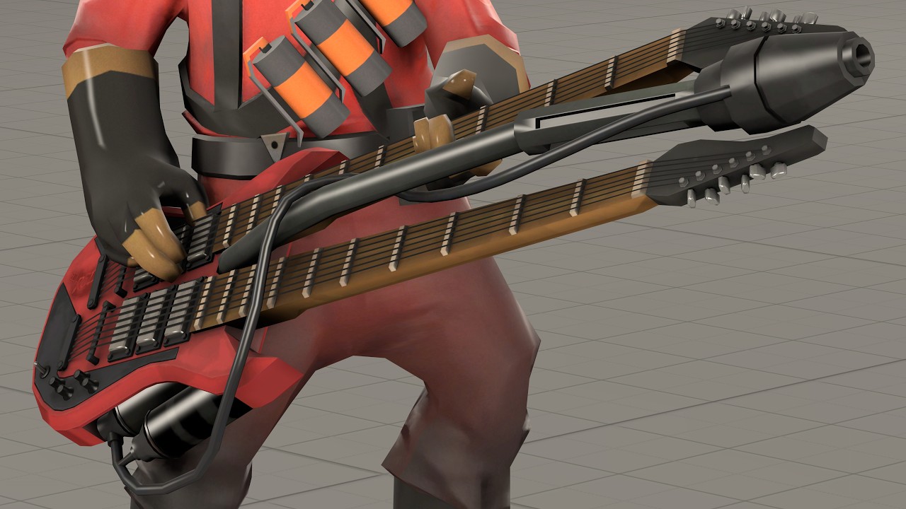 (SFM) Team Fortress 2 Enhanced Flaming Riff