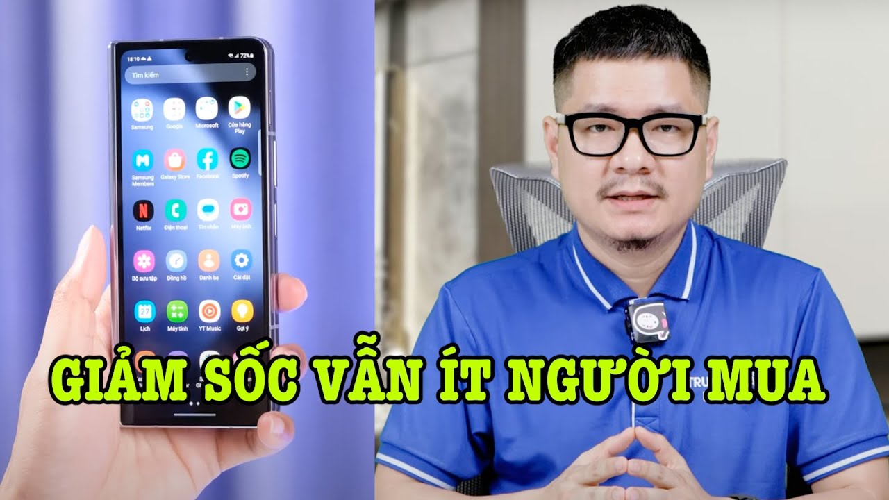 Điện thoại màn hình gập GIÁ RẺ ĐI RẤT NHIỀU nhưng vẫn ít người mua