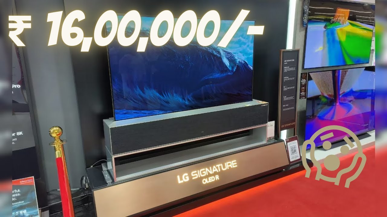 The Epitome of Luxury Reviewing Samsung's 16 Lakh Rupees TV YouTube