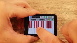 Super Mario World Music Piconica 8-bit Sound App Synthesizer Piano LOKMAT APPLLP MAX S999 Smartwatch