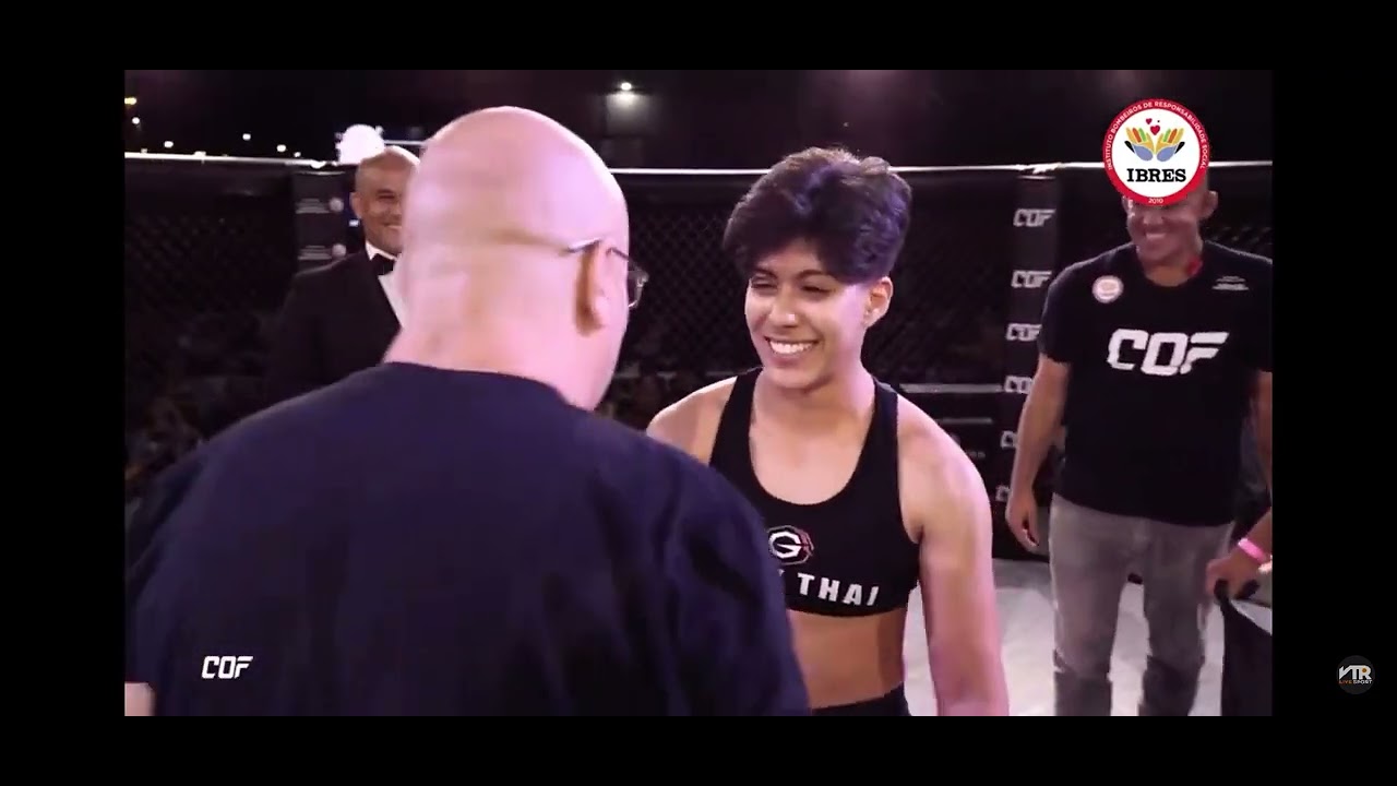 Thaiany Lopes VS Janine Fonsceca. COF MMA 16 💯🎥✅