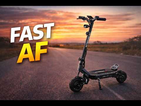 Solar Hyperion RST Electric Scooter Full Review - 0-15MPH in 2 Seconds
