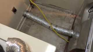 How to Connect a Dryer Exhaust Vent Made Easy (MUST WATCH)