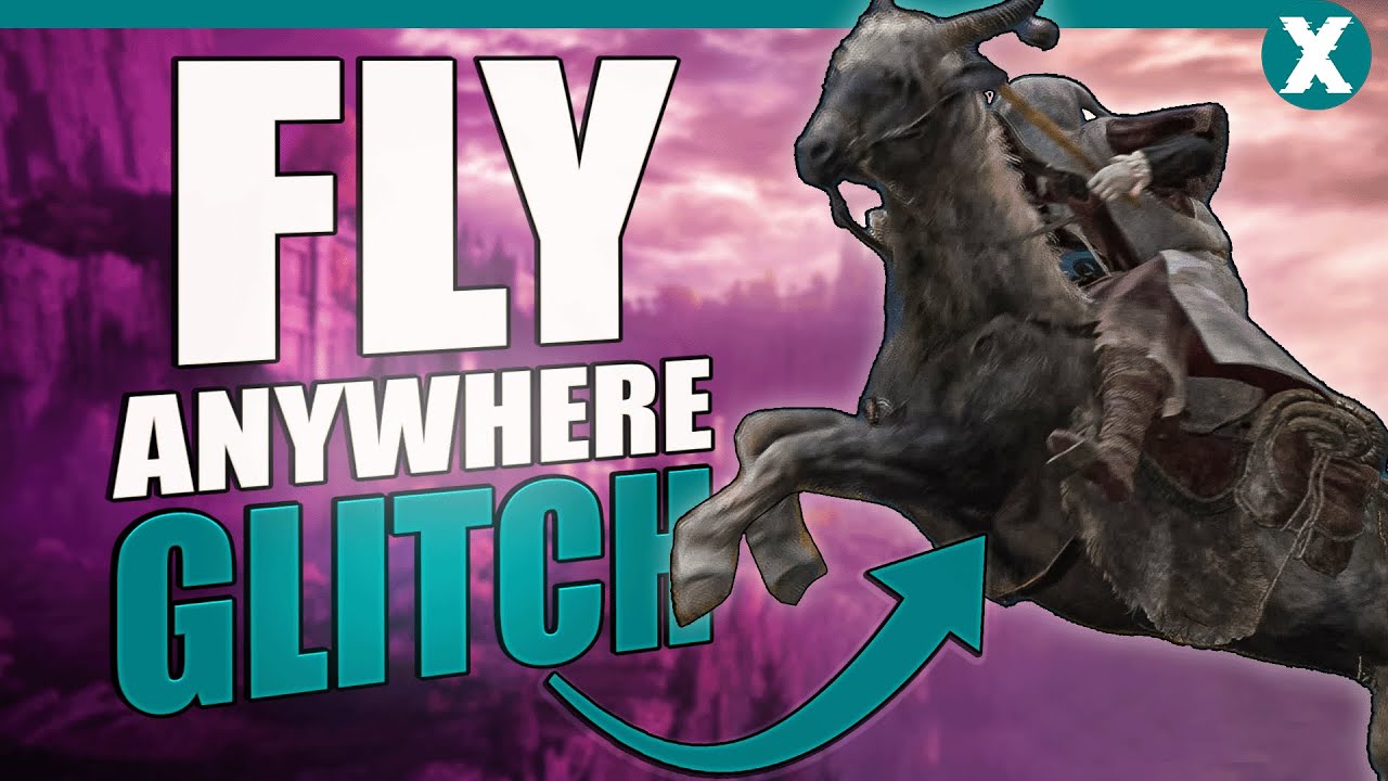 Elden Ring: CRAZY FLYING GLITCH - Fly ANYWHERE on Your Horse and Fight ANY BOSS
