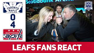 Future Prophecies | Leafs Fans React | Leafs 0-4 Capitals