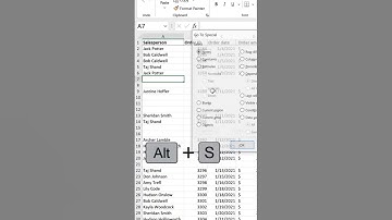 How Would u Remove Blank Row with CTRL+G #short #shorts #viral #video #shortvideo #tutorial #excel