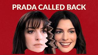 When an actress was punished for winning an Oscar and came back wearing Prada - Anne Hathaway