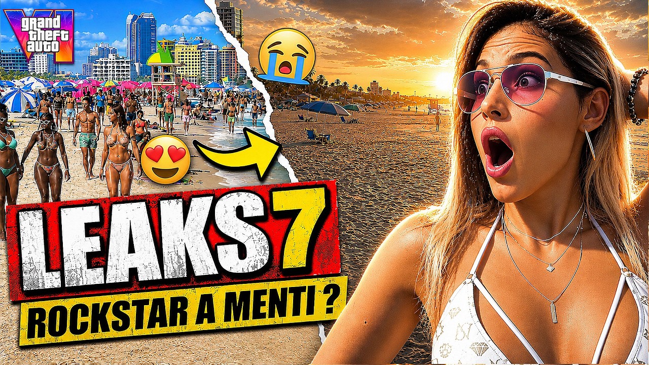 GTA 6 🚨La PLAGE enfin LÀ ! ROCKSTAR NOUS À MENTI ?! Magasin de Jeu Physique 📀 (NOUVEAUX LEAK)