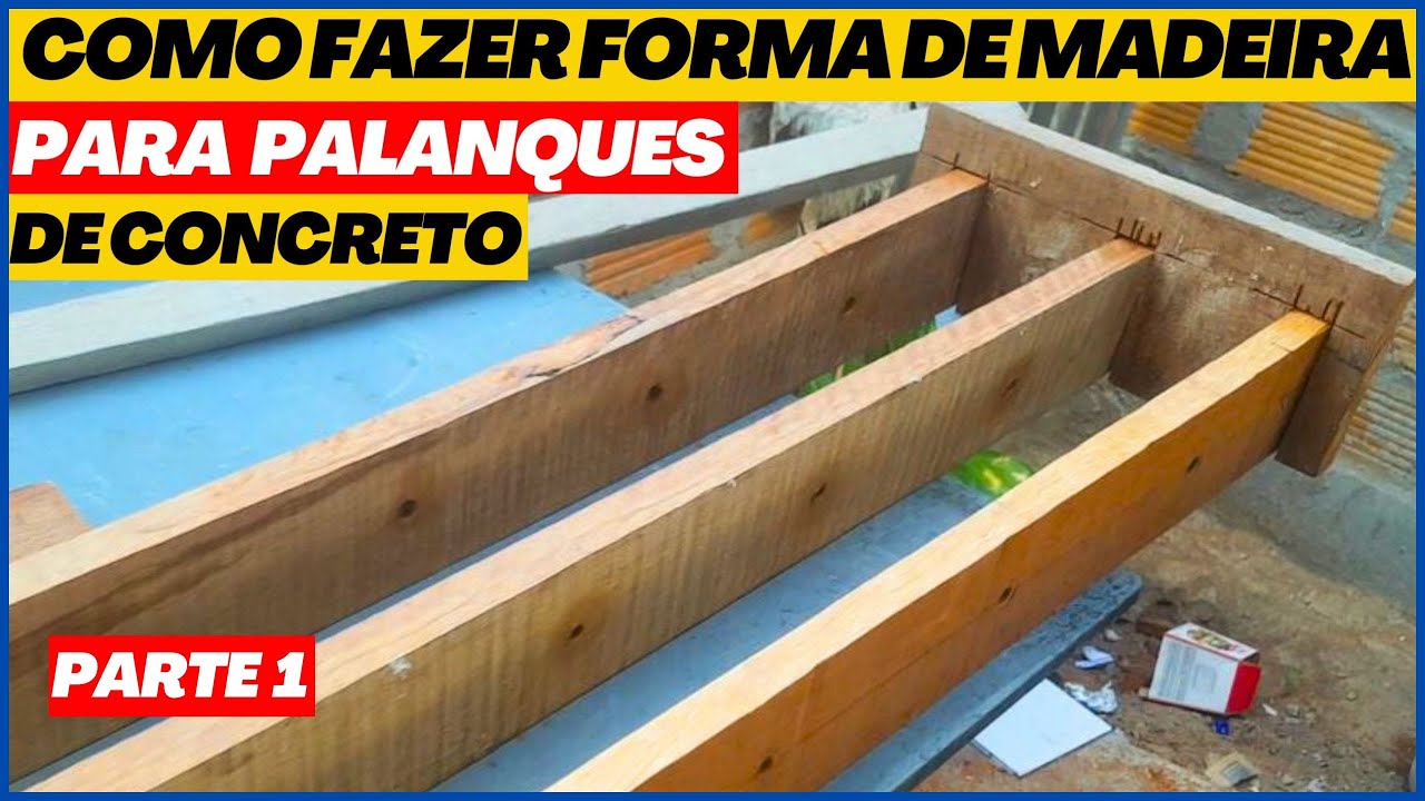 COMO FAZER MOLDE DE MADEIRA PARA ESTACA DE CONCRETO DE UM JEITO FÁCIL E RÁPIDO