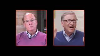 CEO of Blackrock  Larry Fink , and his friend Bill Gates .