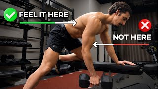 How To Do Dumbbell Rows Correctly